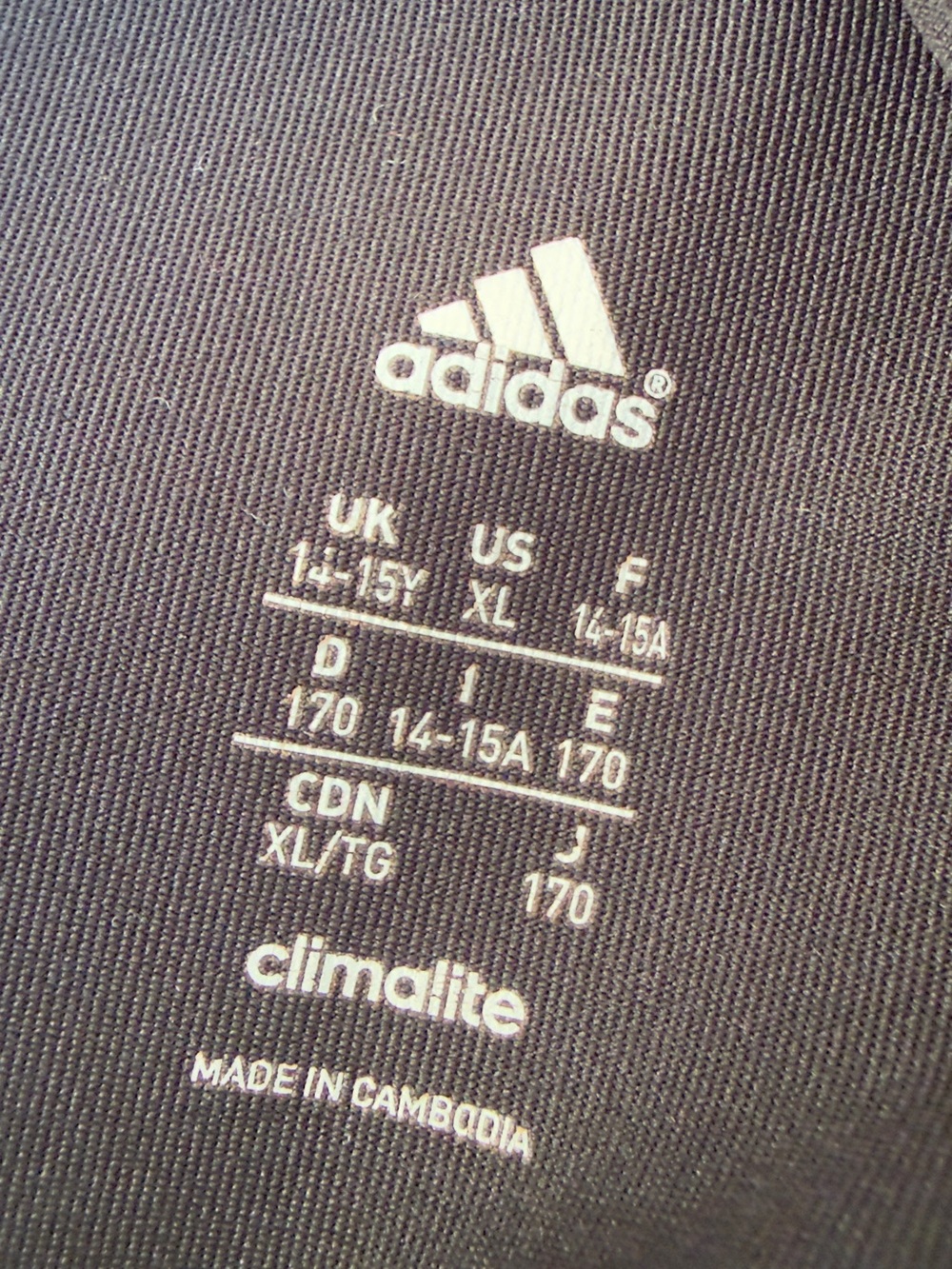 Adidas Climalite Black Athletic T-Shirt XL Floral Logo Short Sleeve Workout Top - Picture 8 of 11